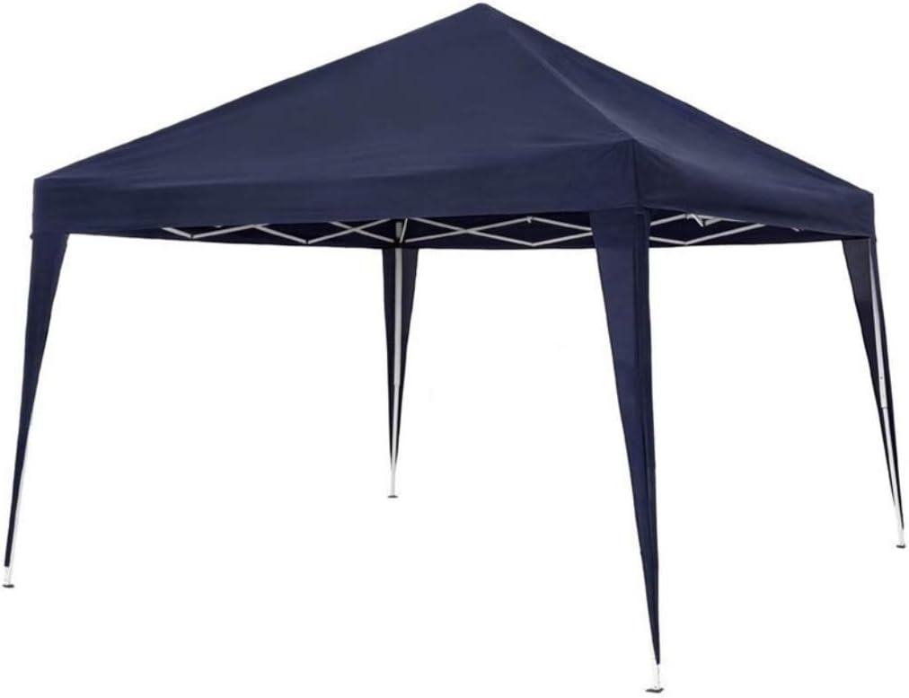 FP-TECH - GAZEBO PIEGHEVOLE GIARDINO 3X3 AUTOMATICO RICHIUDIBILE FISARMONICA STAND FIERA VERDE O BIANCO (Gazebo Bianco)