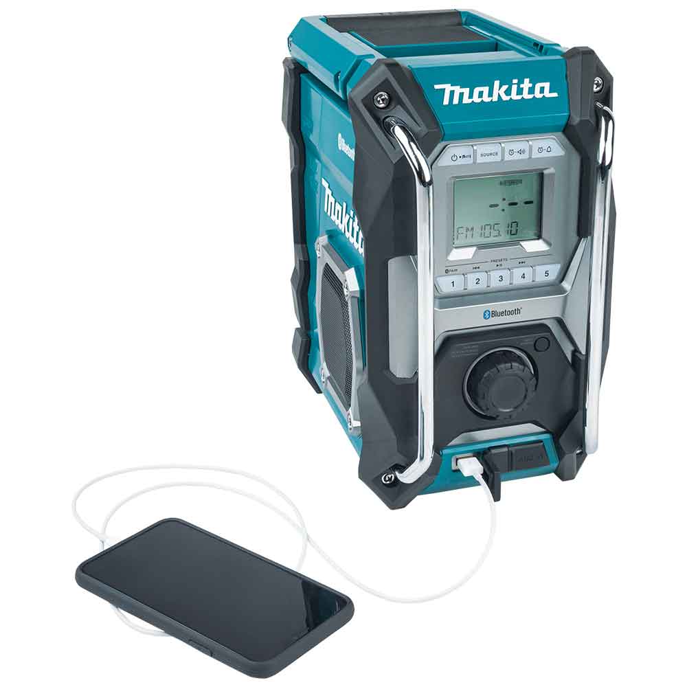 2025 Makita GRM02 Draadloze Radio met Bluetooth 40V MAX XGT - Los Gereedschap