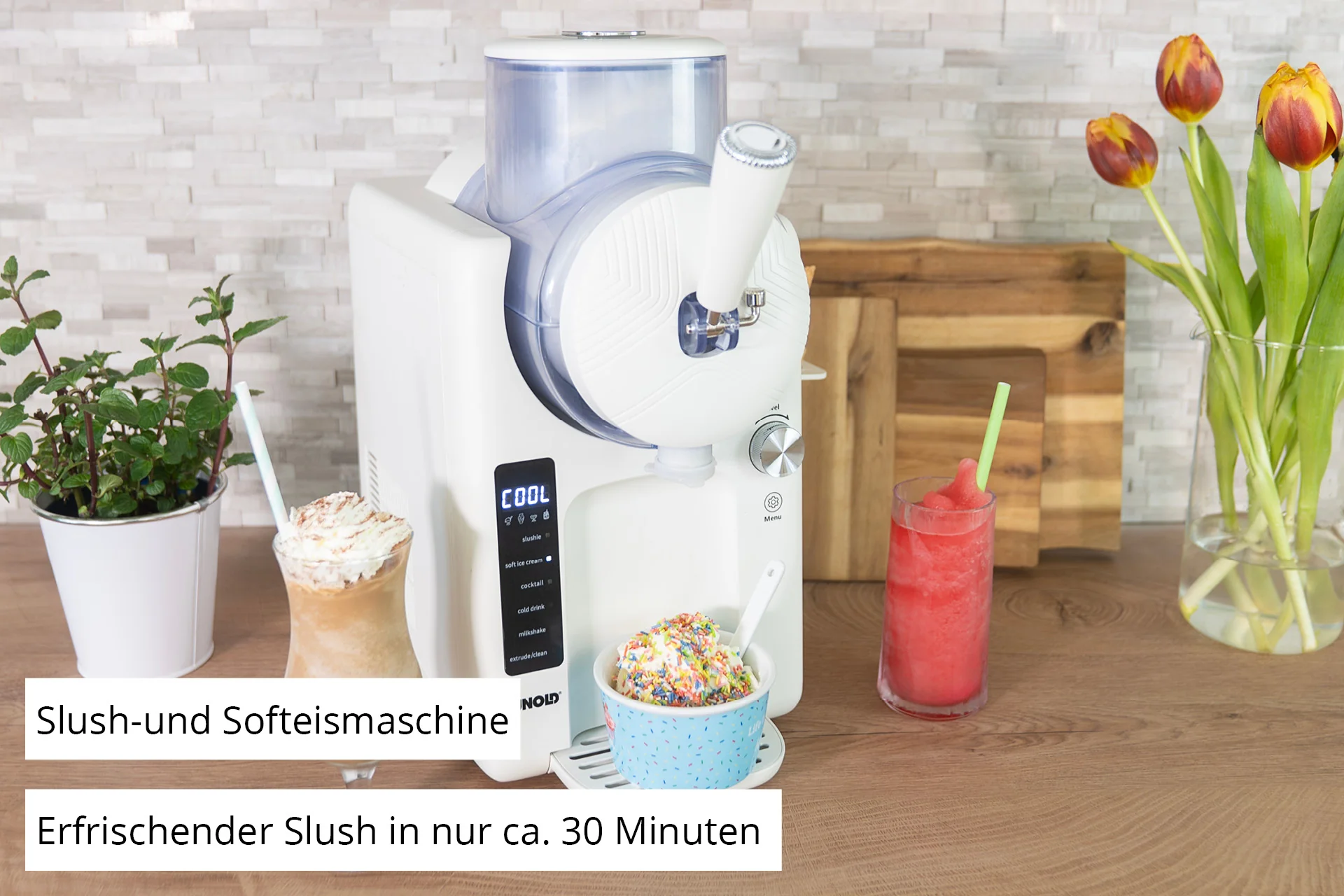 2025 Macchina 2in1 per Slush e Gelato Sofie