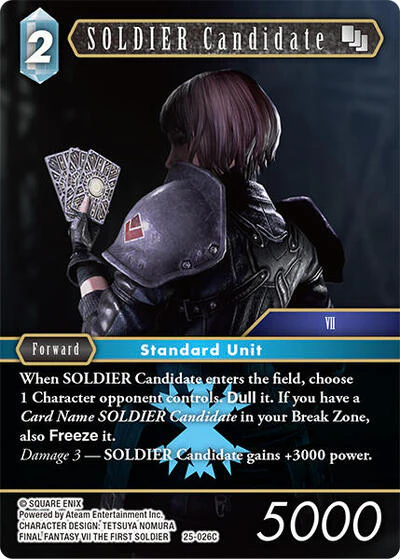 SOLDIER Candidate (25-026C) - 25-026C