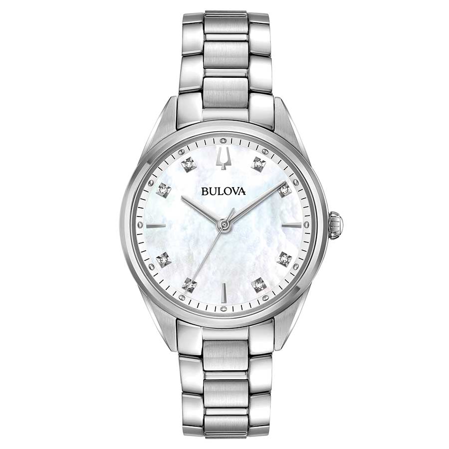 Orologio Bulova 96P199 Sutton donna madreperla e diamanti