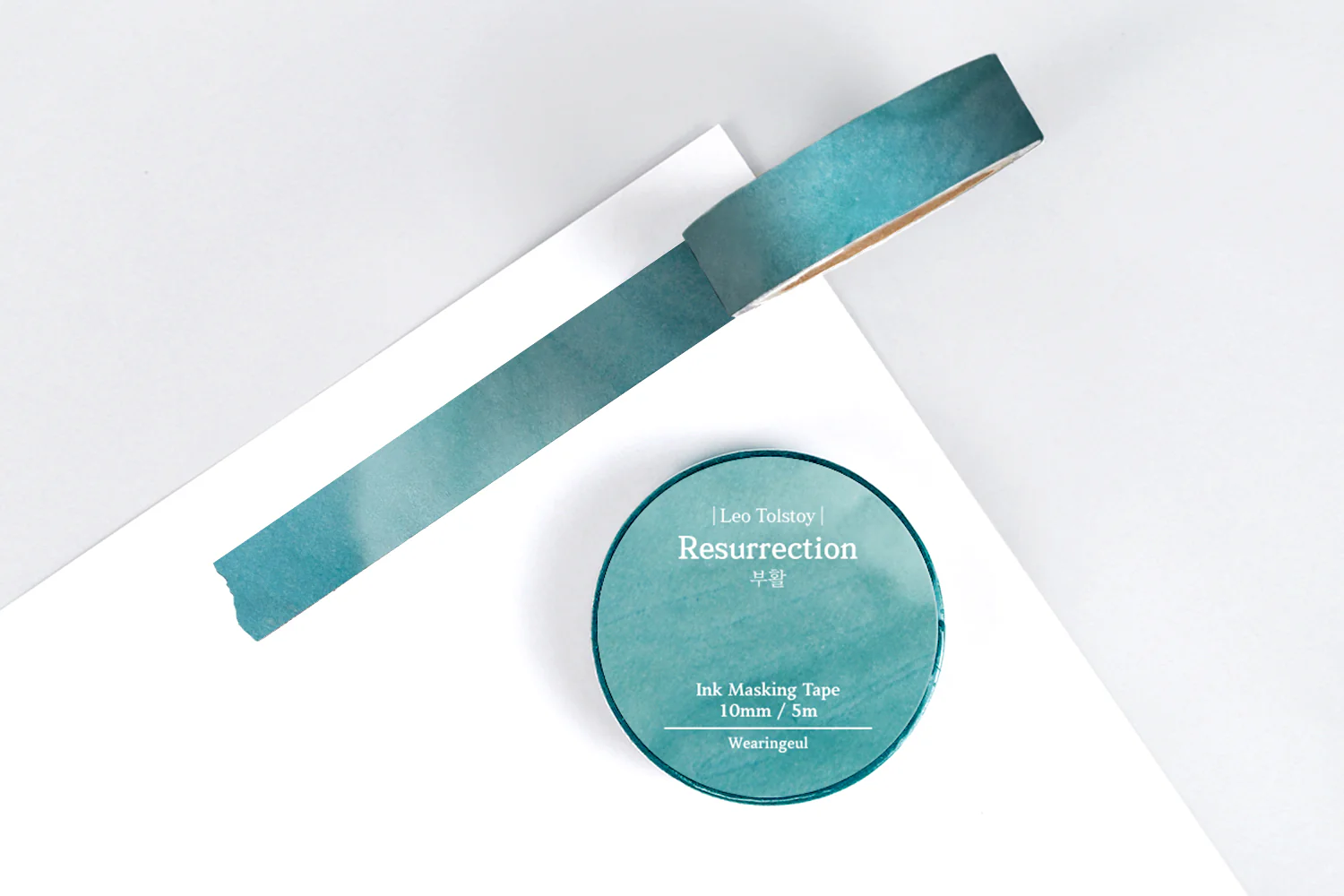 Wearingeul Ink Washi Tape - World Literature - Resurrection