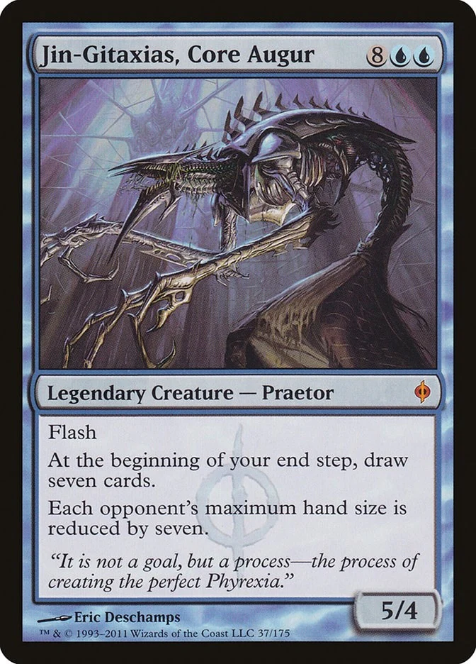 Jin-Gitaxias, Core Augur (37) (New Phyrexia)