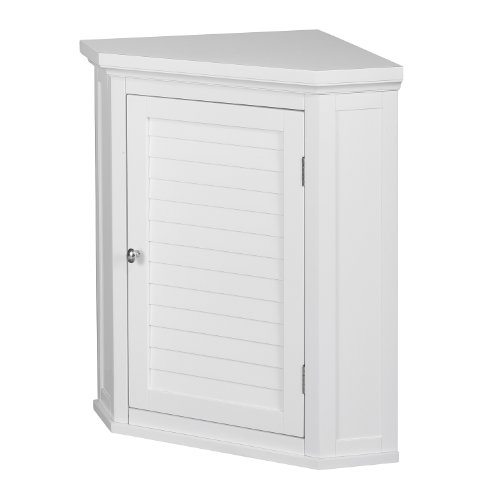 Versanora Armadio a muro in legno ad angolo per bagno, MDF, bianco, 57,15 x 38,1 x 60,96 cm : Amazon.it: Casa e cucina