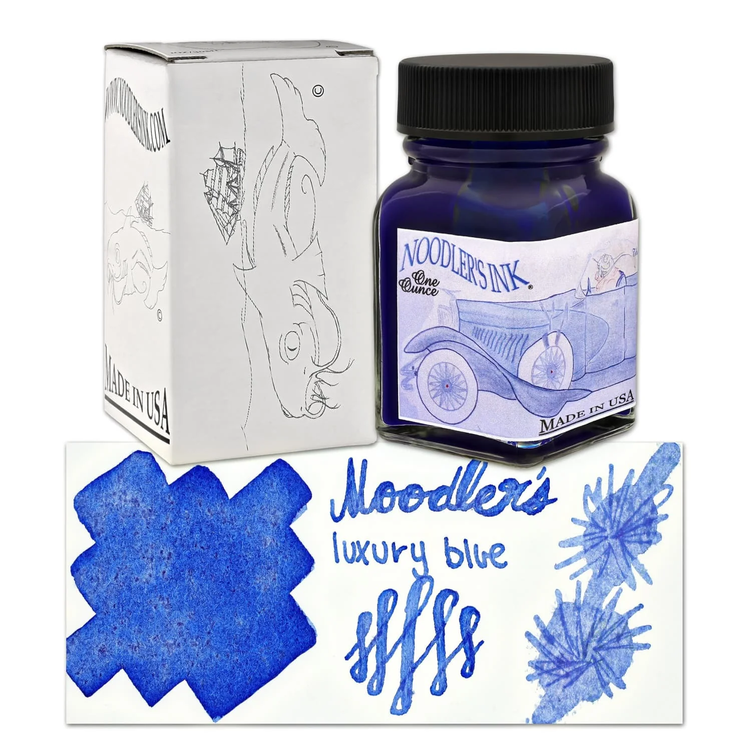 Noodler's Luxury Blue Fountain Pen Ink