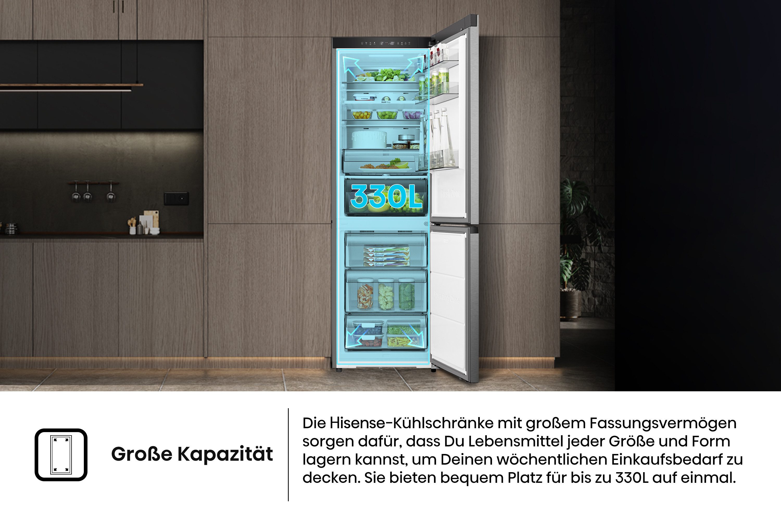 Kühl-/Gefrierkombination RB3K330SAIC