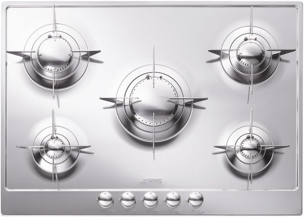 Smeg P705ES Incasso Piano cottura a gas Acciaio inossidabile piano cottura