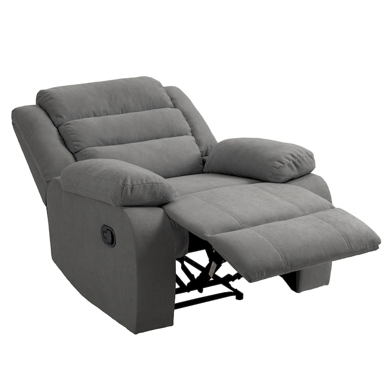 2 Set Classic and Traditional Manual Recliner Chair