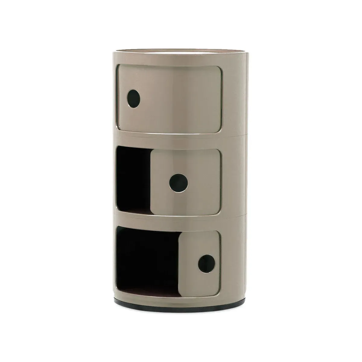 Kartell Componibili Classic Mobiletto a 3 Ripiani – Design Iconico e Funzionale