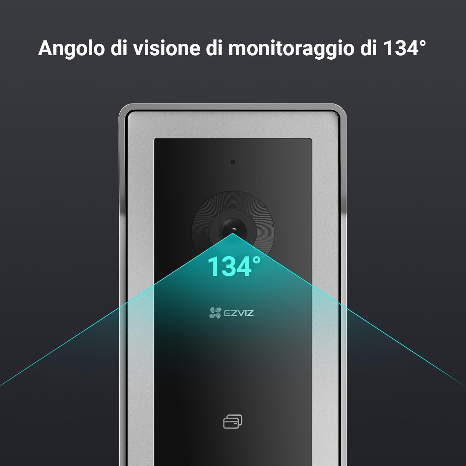 EZVIZ CP5 Videocitofono WiFi con Schermo Touch Screen a Colori da 7