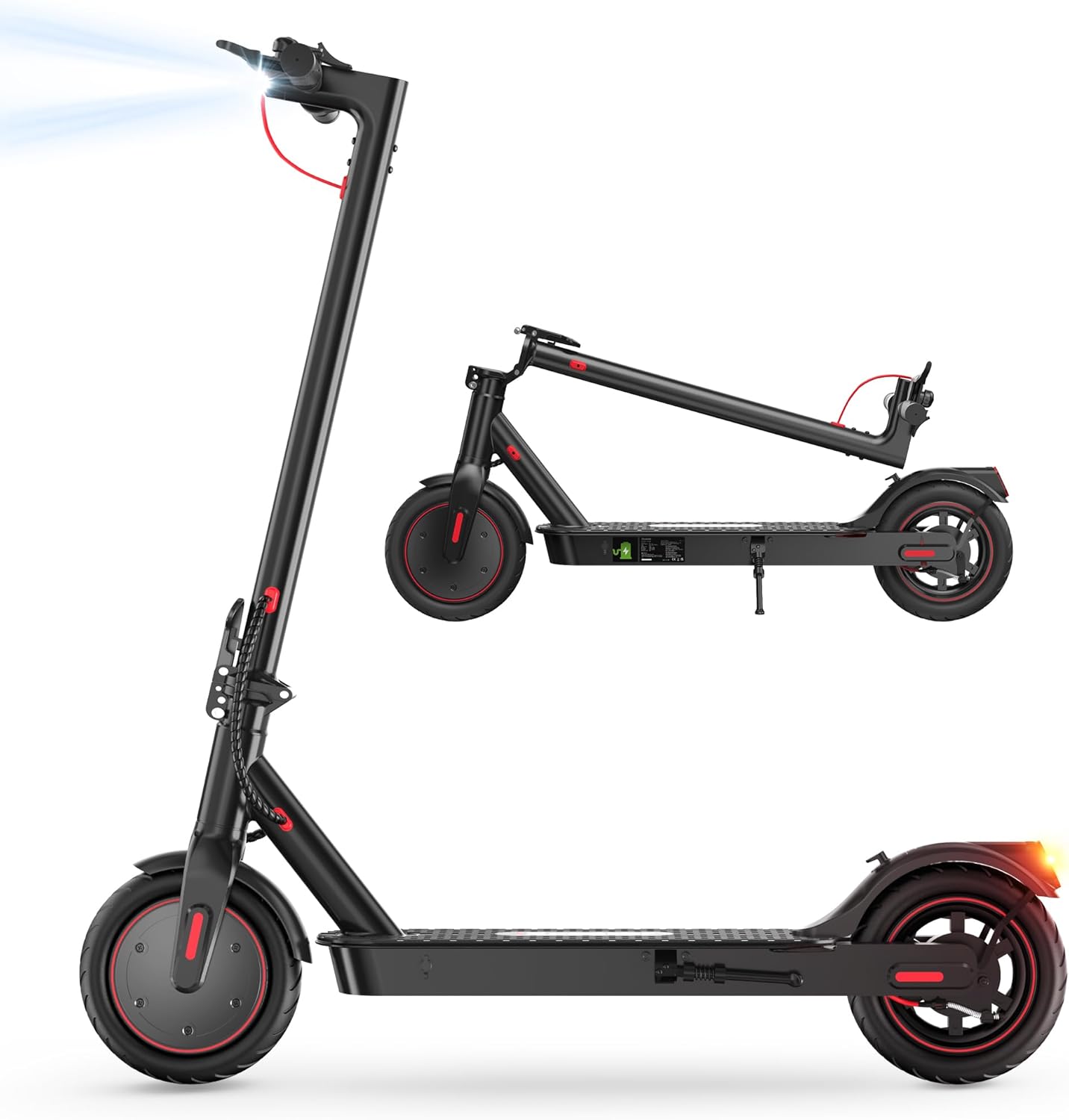 iScooter i8/i9Max Monopattino Elettrico per Adulti, 8.5