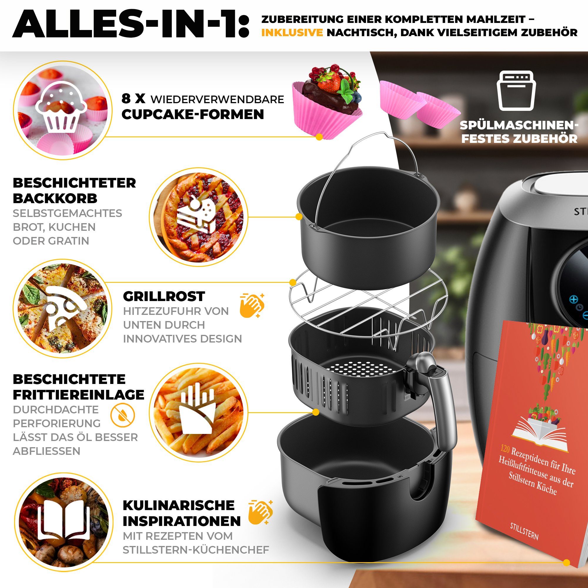Heißluftfritteuse