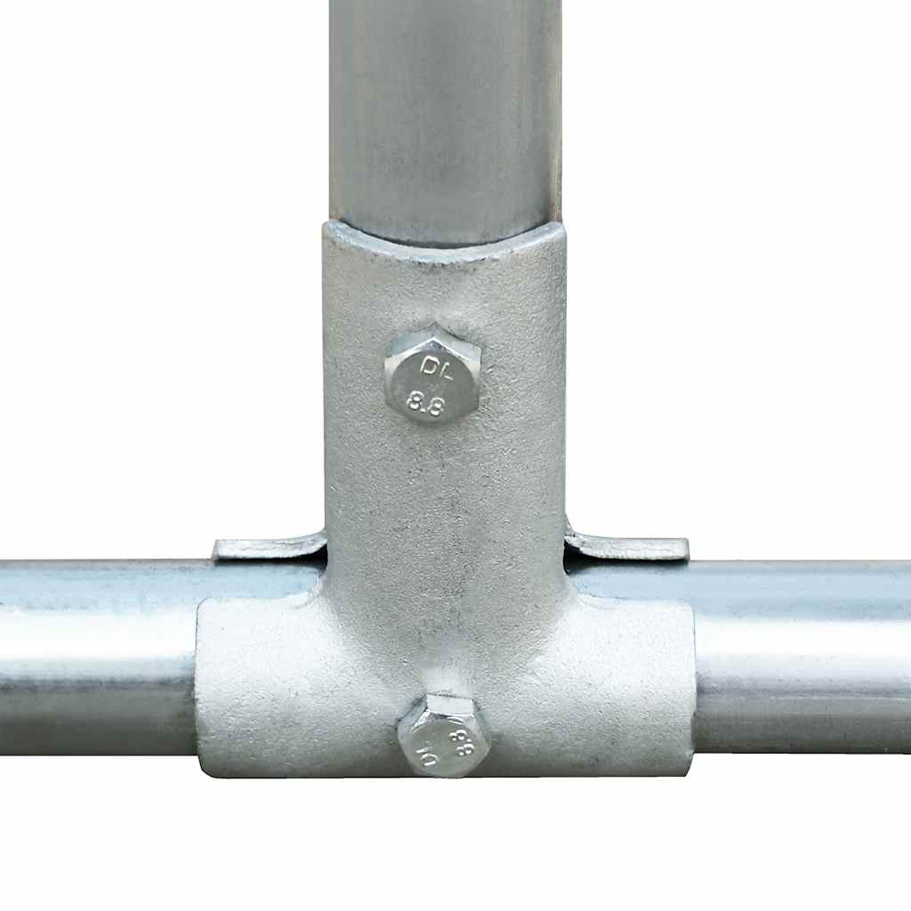 Gabbia per Polli da Esterno 2,75x2x1,92m in Acciaio Zincato
