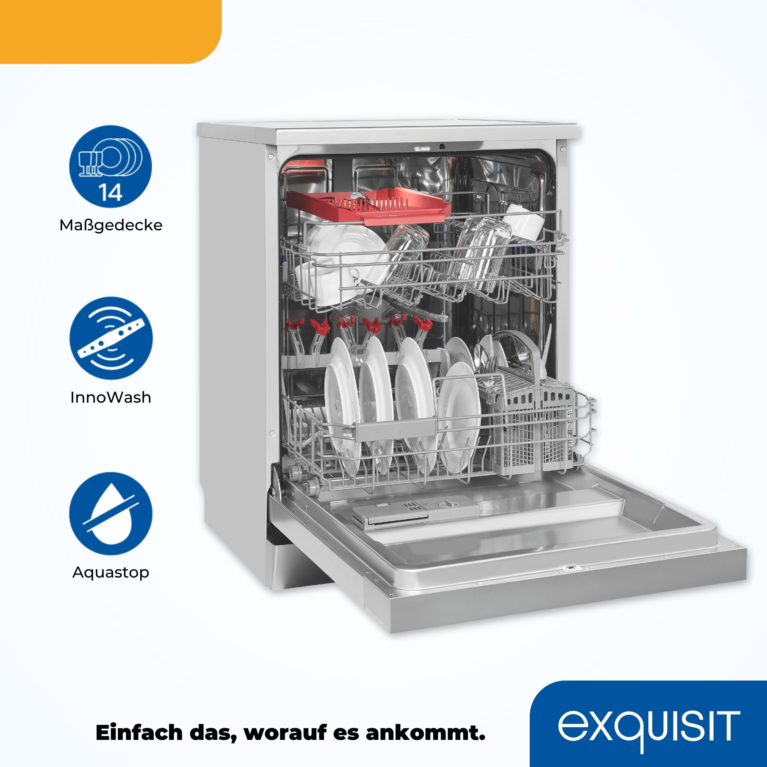 Standgeschirrspüler GSP9414-030D inox