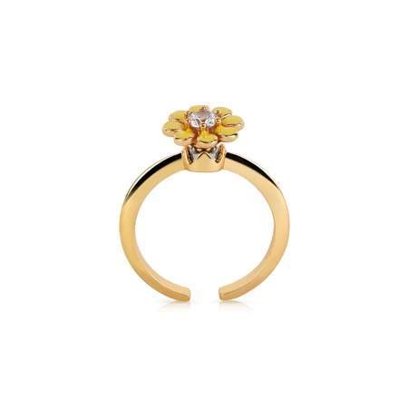 Newbridge Silverware Yellow Revolving Ring