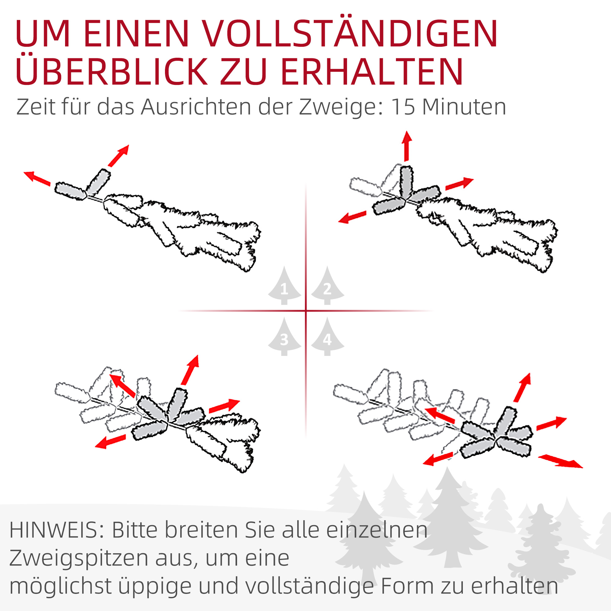 Kerstboom 210 cm, LED-Lichtslinger, Kunststof, Vlamvertragend, Metalen Basis, Groen