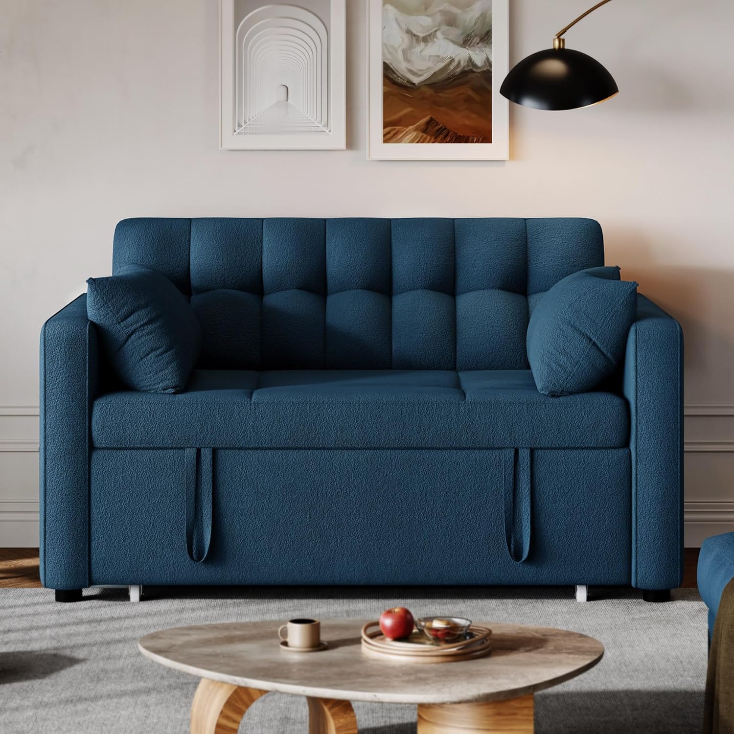 3-in-1 Convertible Sofa Bed, 55