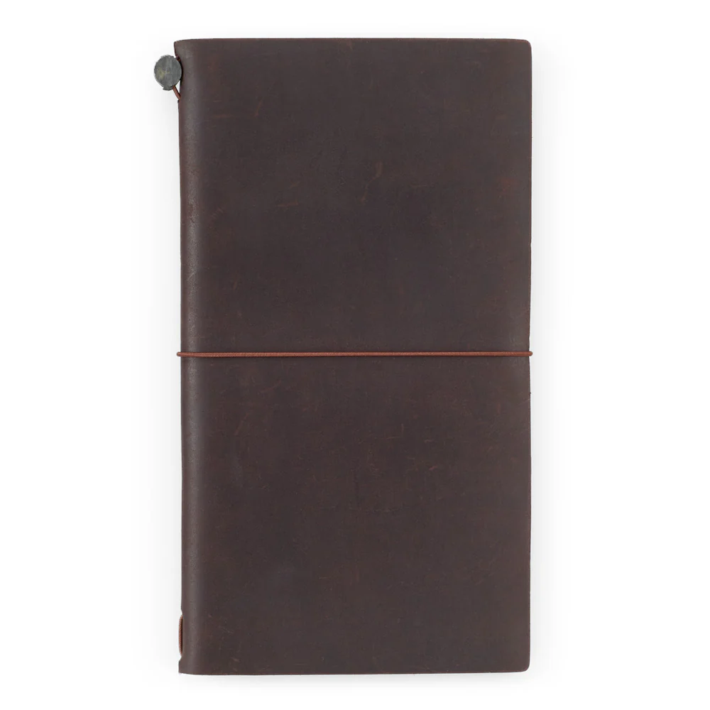Traveler's Company - Traveler's Notebook - Regular Size - Brown