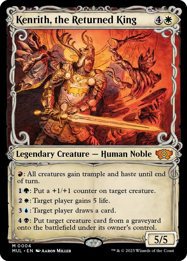 Kenrith, the Returned King (4) (March of the Machine: Multiverse Legends)