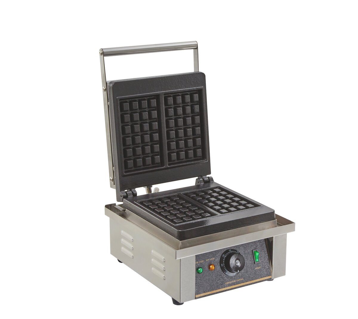 2-in-1-Kombi-Waffeleisen Waffeleisen für 2 Belgische Waffeln - Waffel Maker, Café, Buffet
