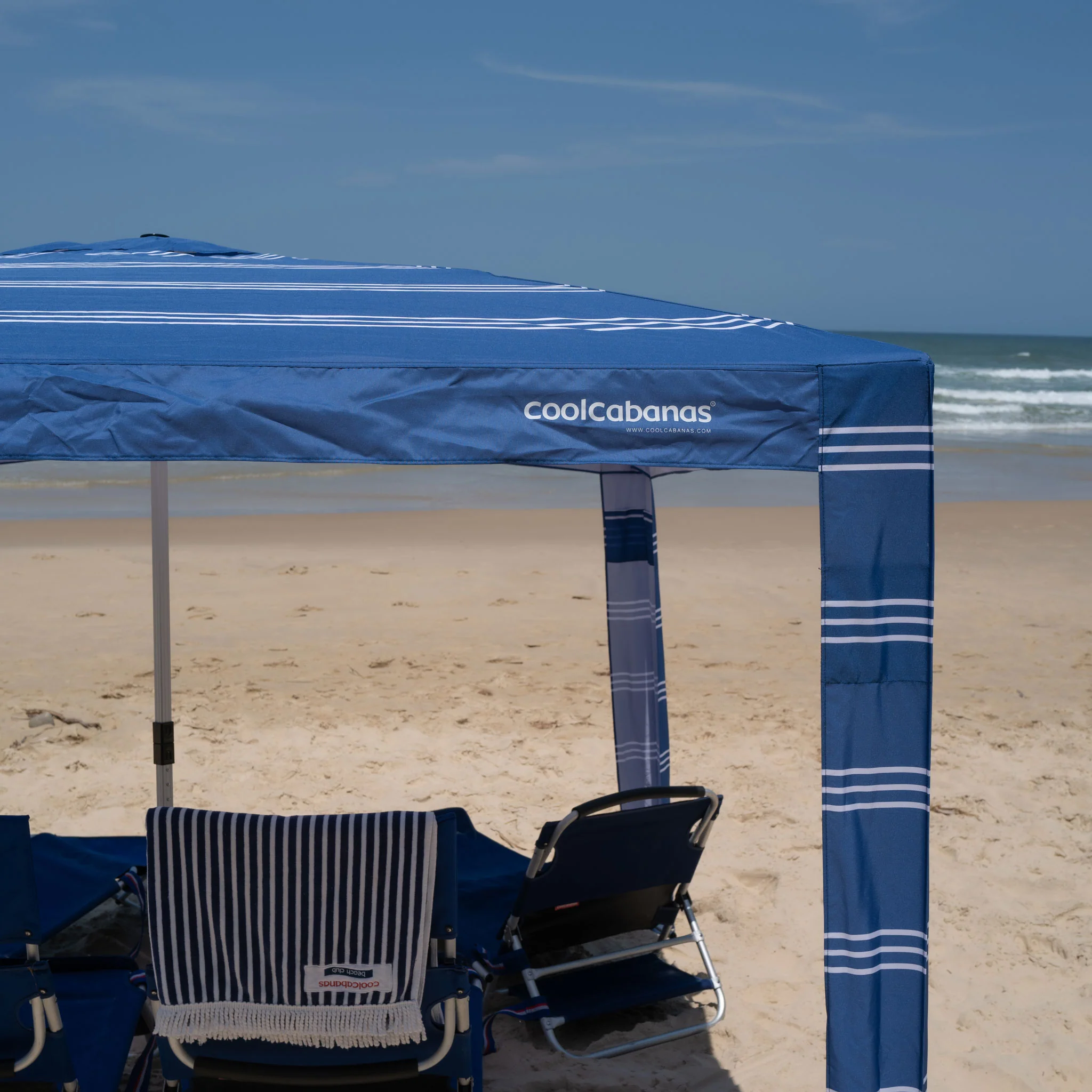 CoolCabana 5 Ombreggiatura da Spiaggia - Protezione UPF 50+, Ampia Zona d’Ombra