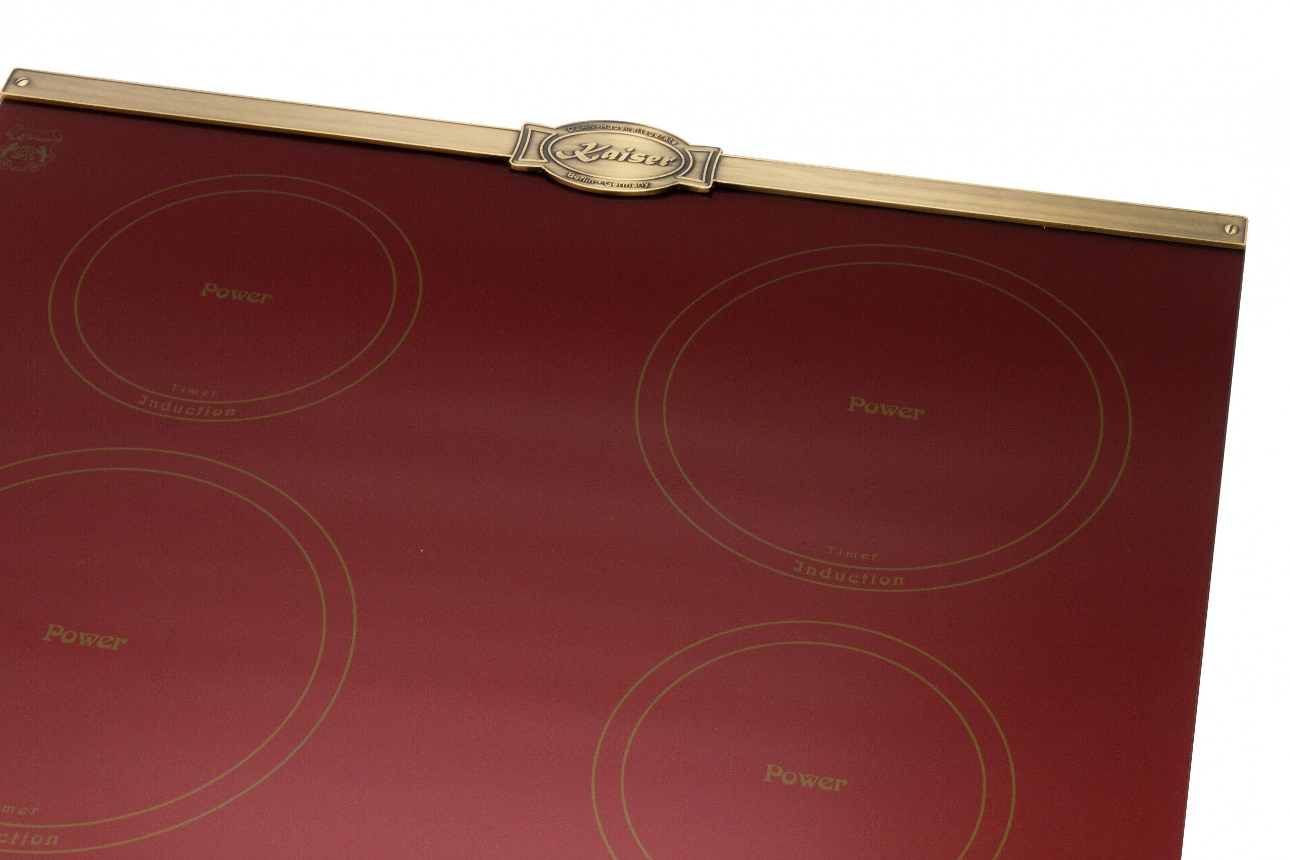 Induktions-Kochfeld Kaiser Empire Kochfeld 60 cm KCT 6195 IRotEm Induktionskochfeld Autark 4 QuickHeat Induktions mit Booster, Touch control, Timer