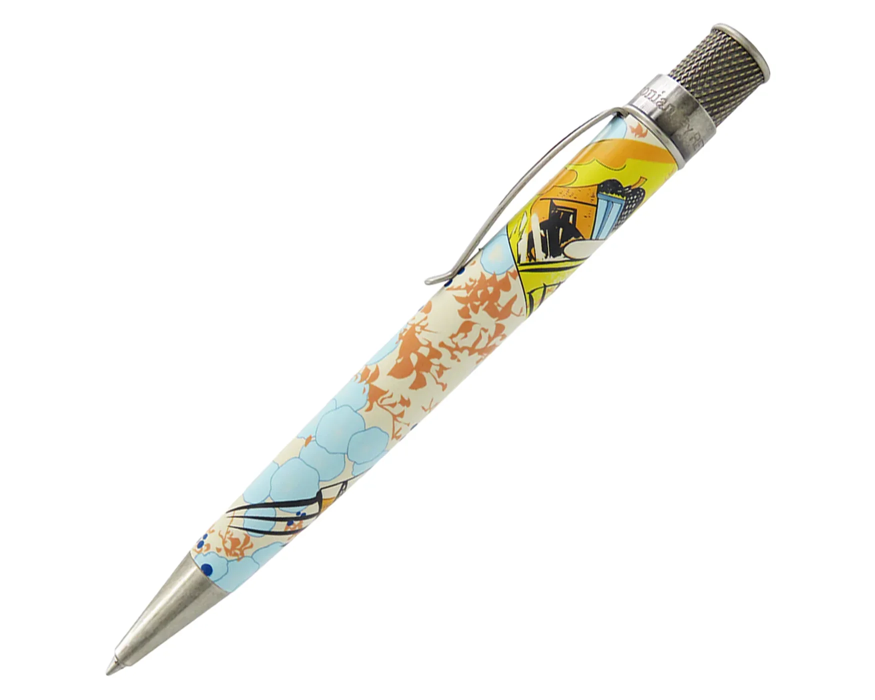 Retro 51 Tornado? Smithsonian Bijutsukai(Asian Fan) Rollerball Pen