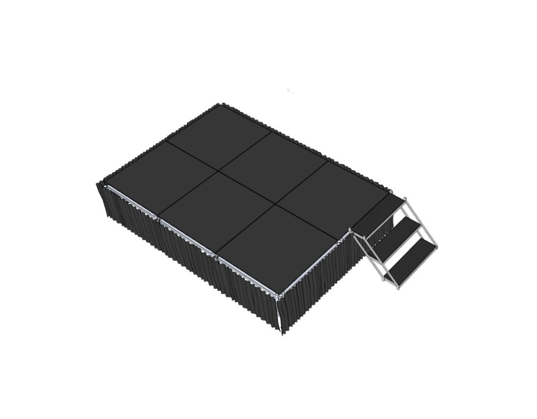 8'x12' Portable Stage Kit