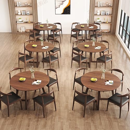 YHKJLYH Set Tavolo e sedie da Bar per la Colazione da Cucina, sedie a Sdraio Moderne con Seduta Imbottita in PU e Tavolo da Cucina da 90 cm, Tavolo da Pranzo e sedie Set da 4, per Sala da Pranzo uff : Casa e cucina