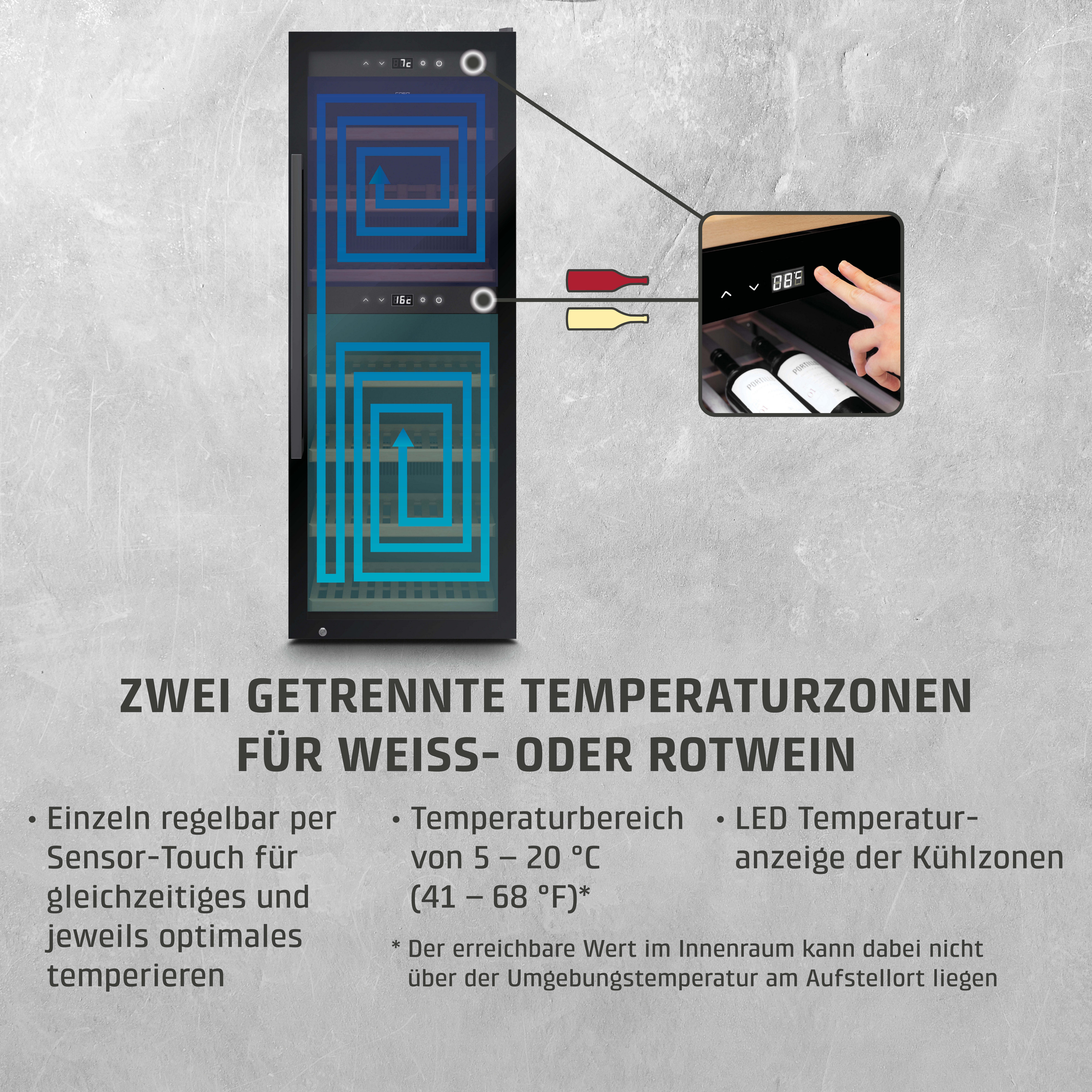 Weinkühlschrank 729 WineExclusive 126 Smart
