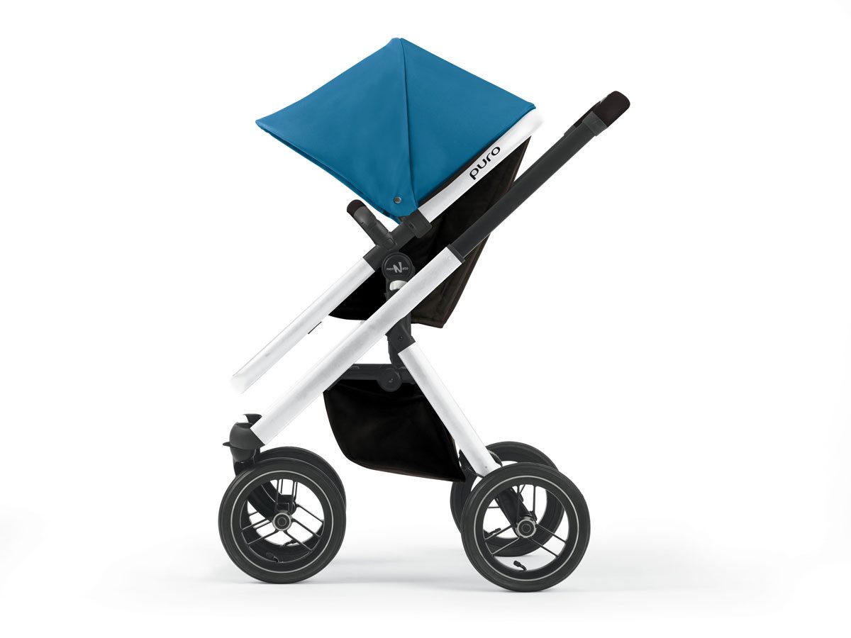 Kombi-Kinderwagen Puro Urban Kombi-Kinderwagen 2 in1 inkl. Regenschutz und Wickeltasche