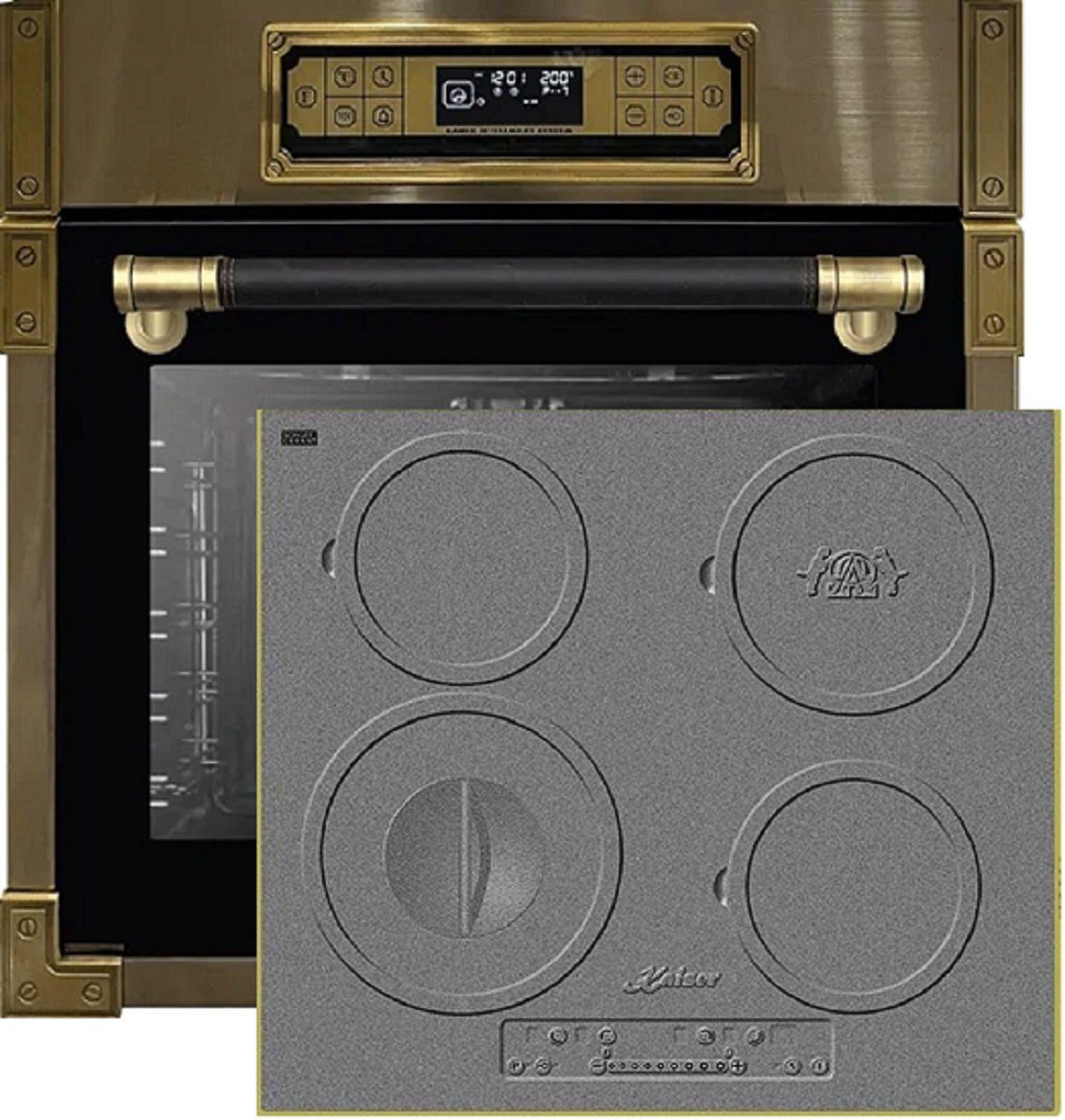 Backofen-Set EH 6726 AD+KCT 6705 RI Herd