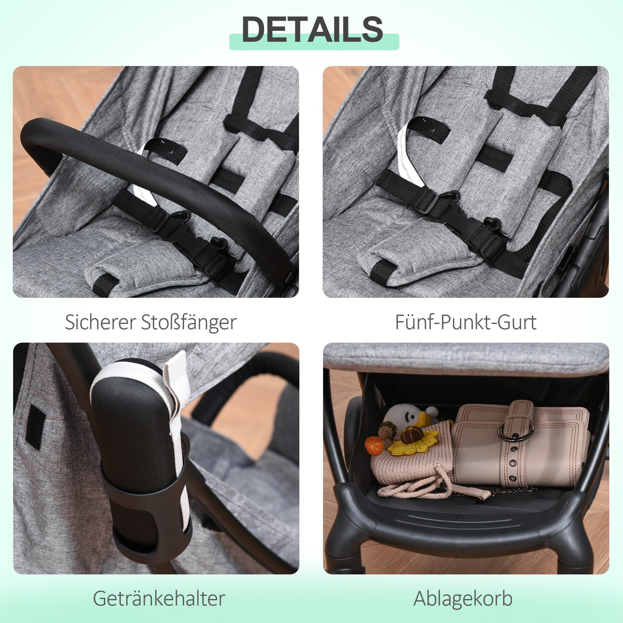 Kinder-Buggy Kinderwagen