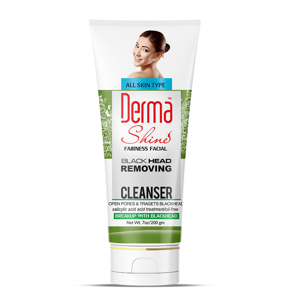 Derma Shine Black Head Removing Cleanser �?Exfoliate & Renew!