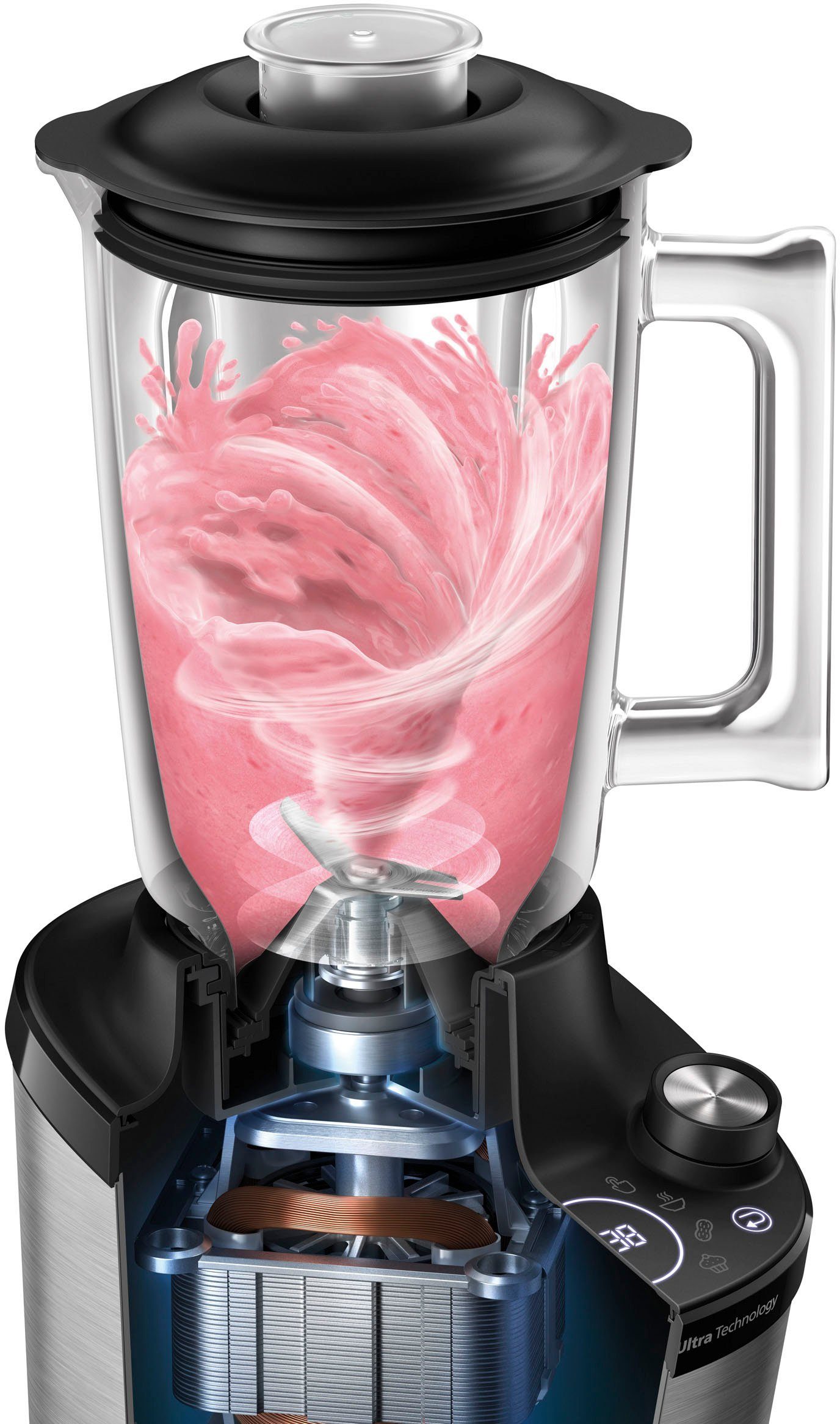 Standmixer HR3760/10 7000 Series, mit ProBlend Ultra-Technologie