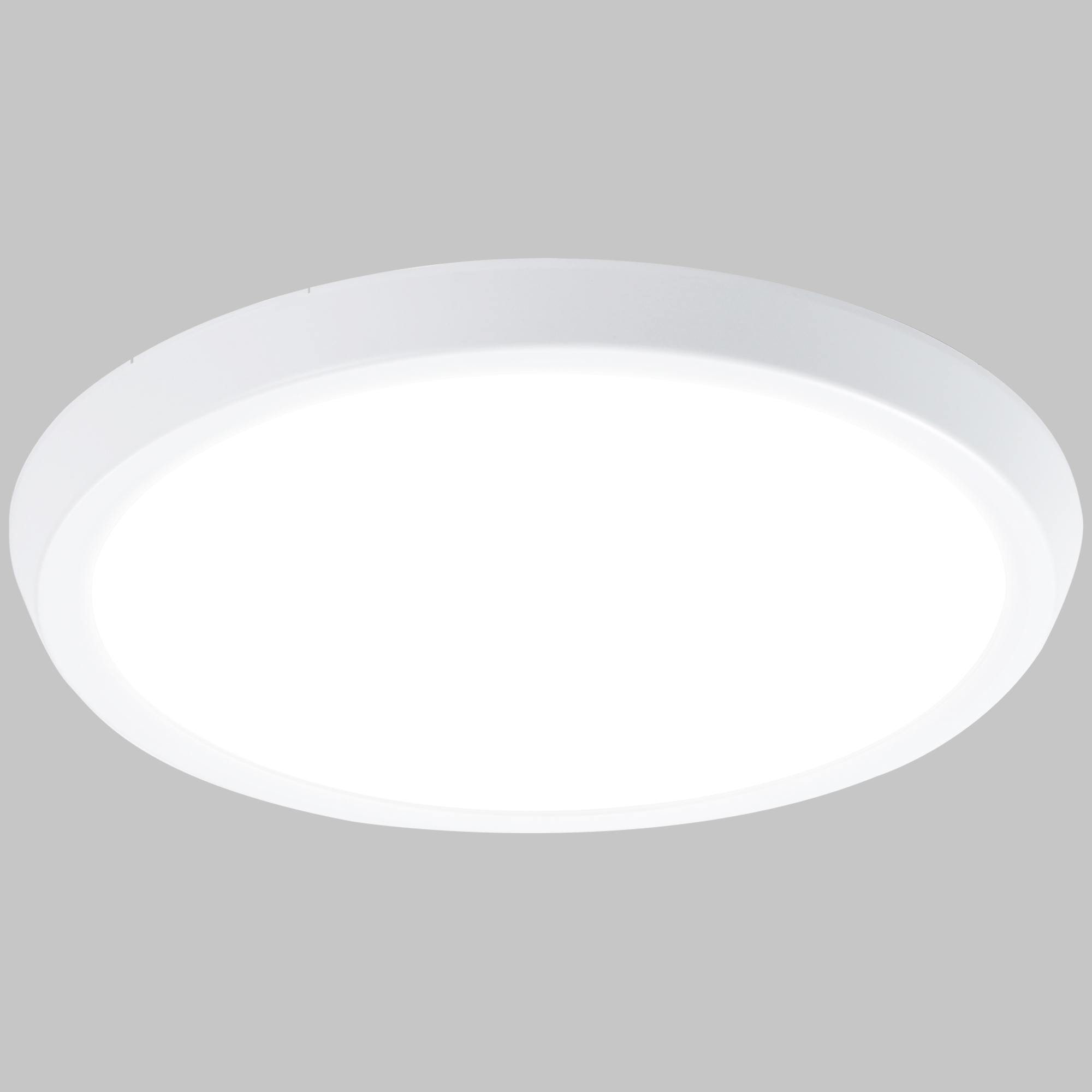 HOMCOM Deckenleuchte, Smart, LED, App- und Sprachsteuerung, Fernbedienung, Timer, viele Farben, Ø30 x 3,2cm