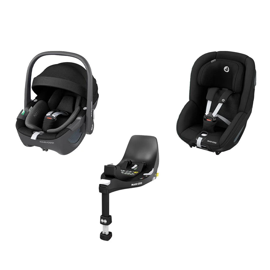 Maxi-Cosi 360 Family Kit Autostoel Bundel ?C Essential Collectie