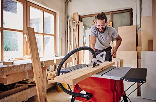 Einhell Seghe circolari con banchetto TC TS 2025/2 U (2000 W, regolazione in altezza/inclinazione della lama, guida parallela, battuta d'angolo  /  60°, prolunghe di supporto) : Amazon.it: Fai da te