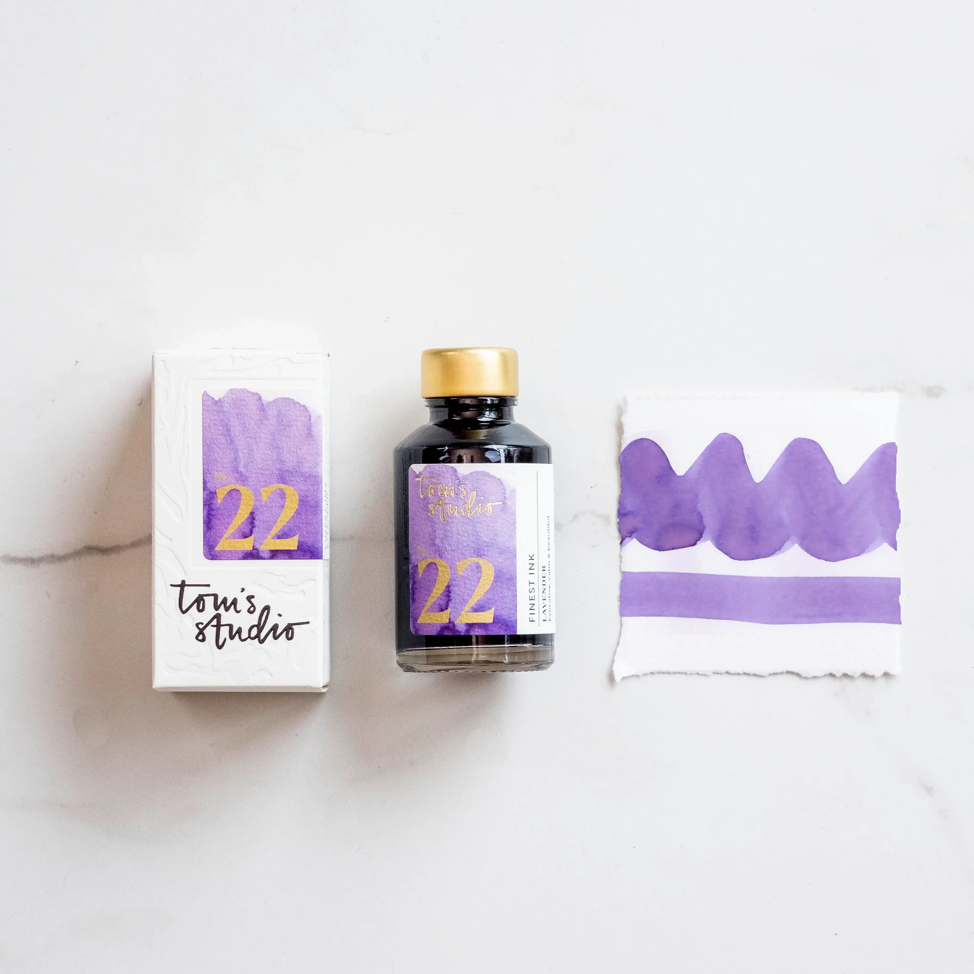 Tom's Studio - Fountain Pen Ink - Lavender