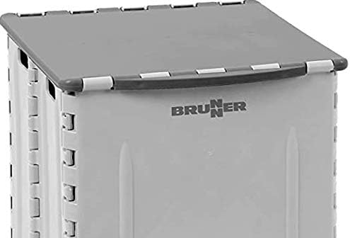 BRUNNER 0404184N.C20 Sedia Regista Captain, Grigio/Nero