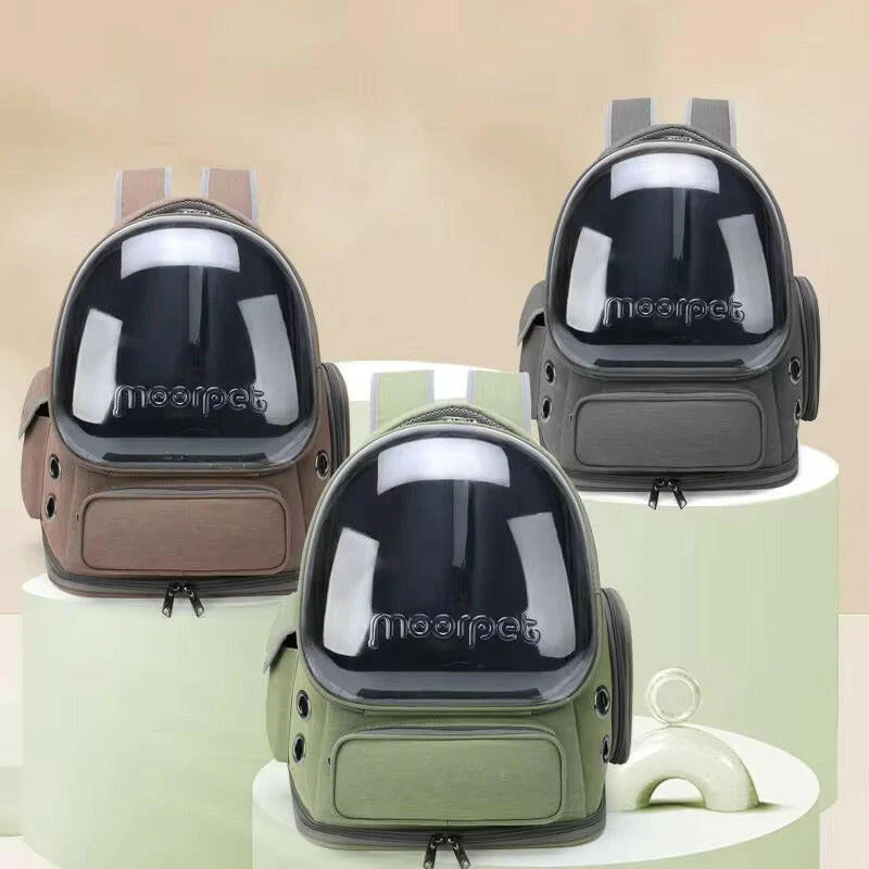 Pet Carrier Backpack �C Bubble Window, Ventilation & Ergonomic Padded Straps