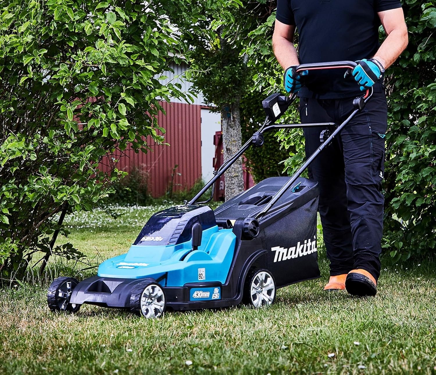 Makita DLM432Z Akku-Rasenmäher 2x18 V (ohne Akku, ohne Ladegerät)