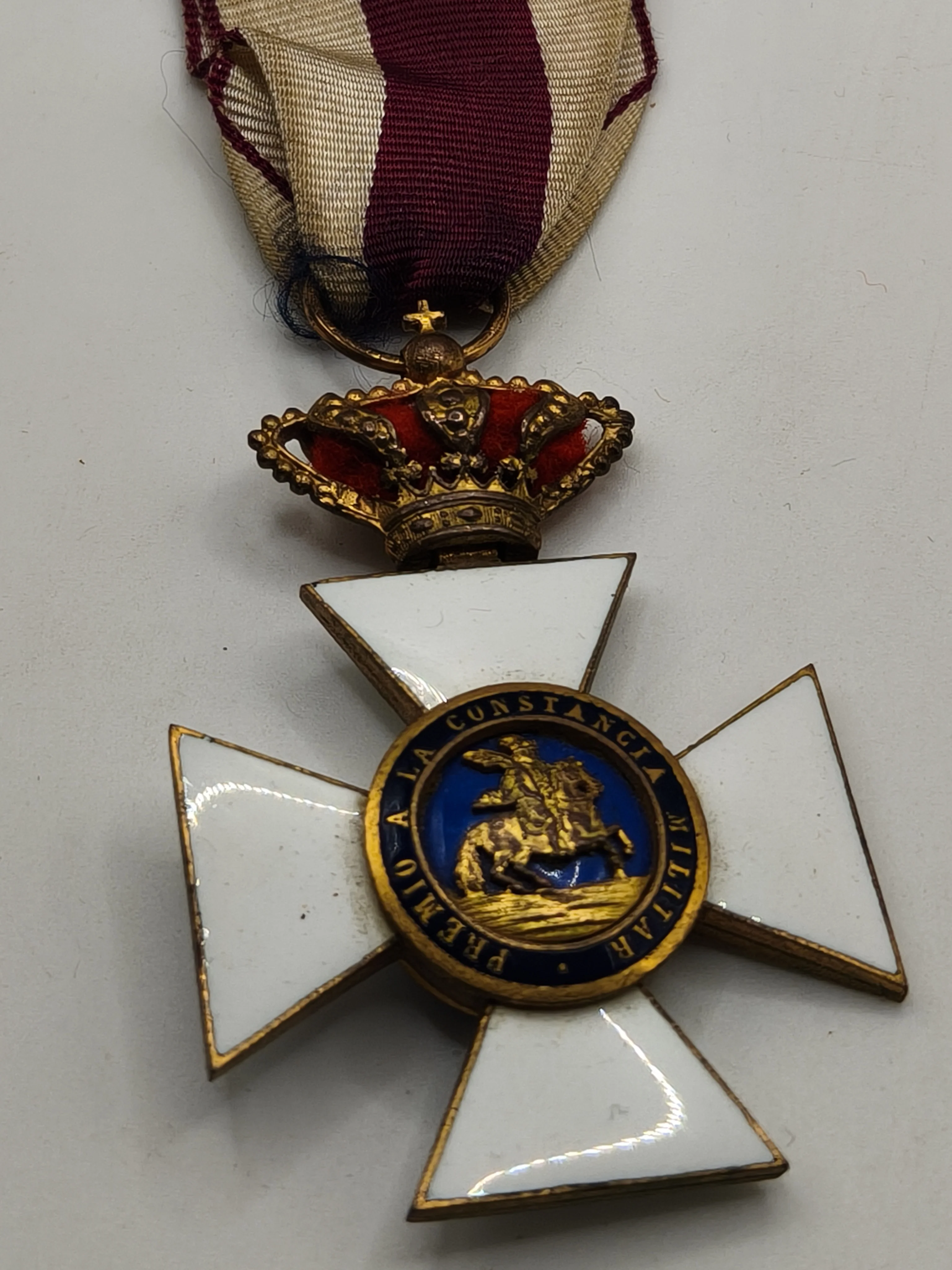 Cruz orden san Hermenegildo. Alfonso XIII