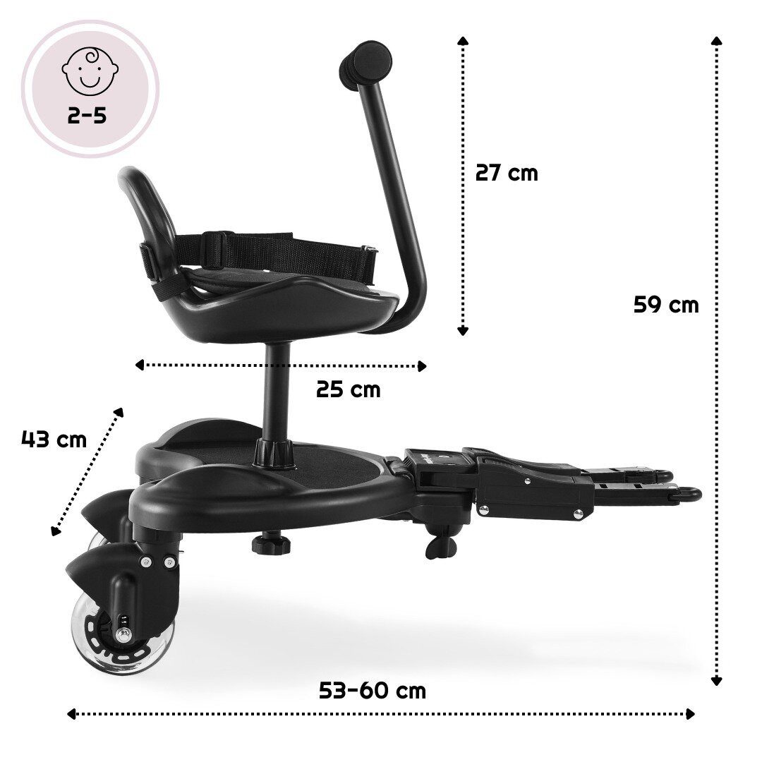 Kinder-Buggy Buggy-Board zum Kinderwagen Mr. Buggy