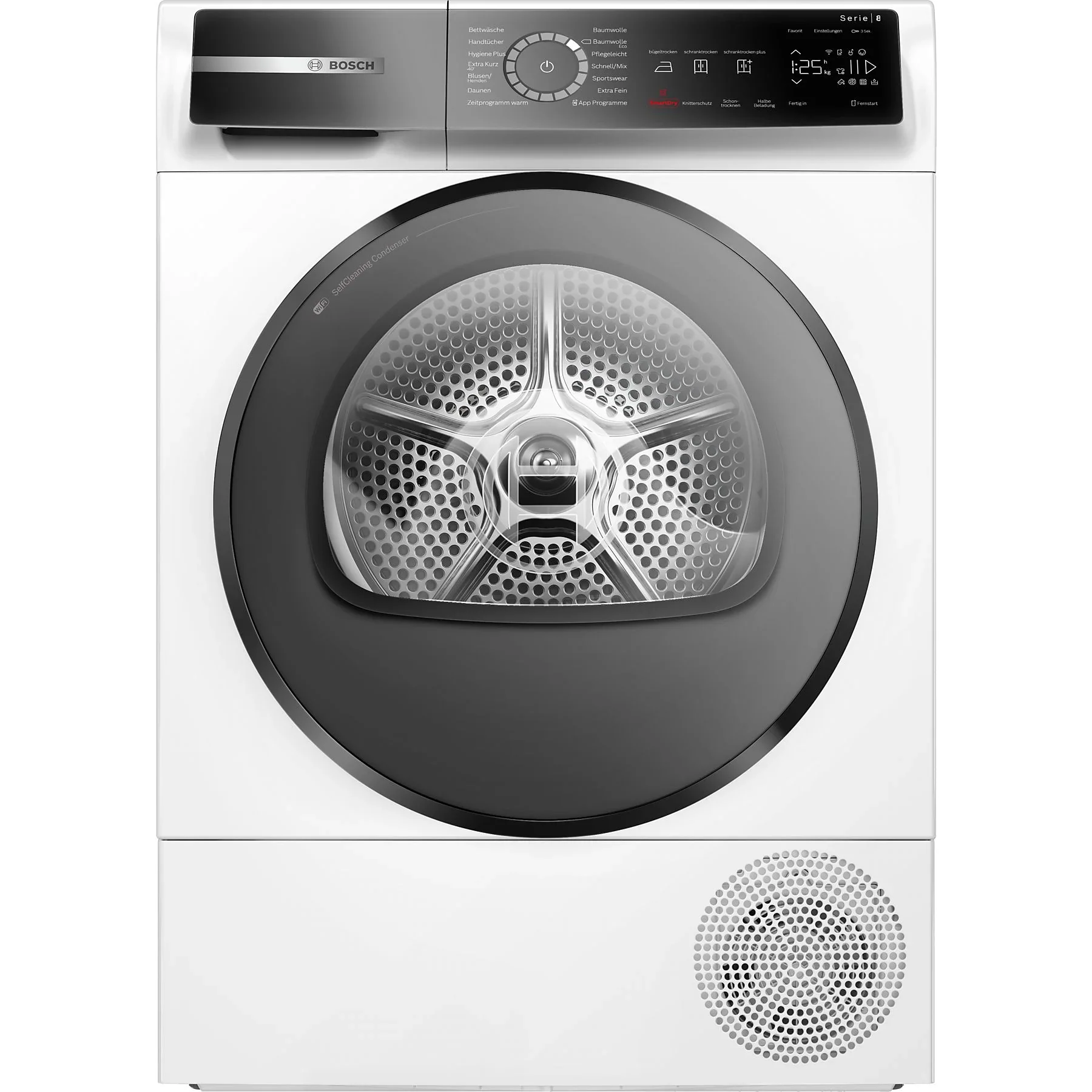 2025 Secadora de bomba de calor BOSCH Serie 8 (9,0 kg, A+++)