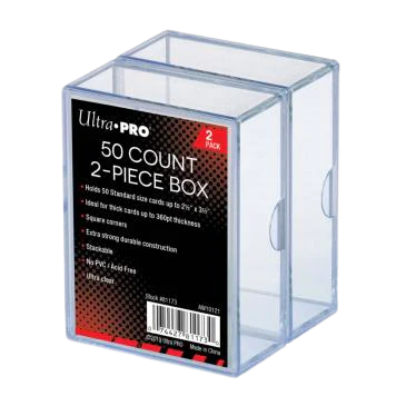 Ultra Pro 2 Piece Slider Box 50 Count