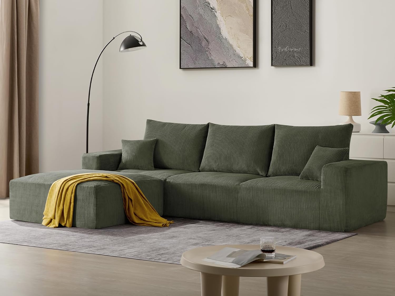 Sectional Cloud Boneless Sofa Bed Couches