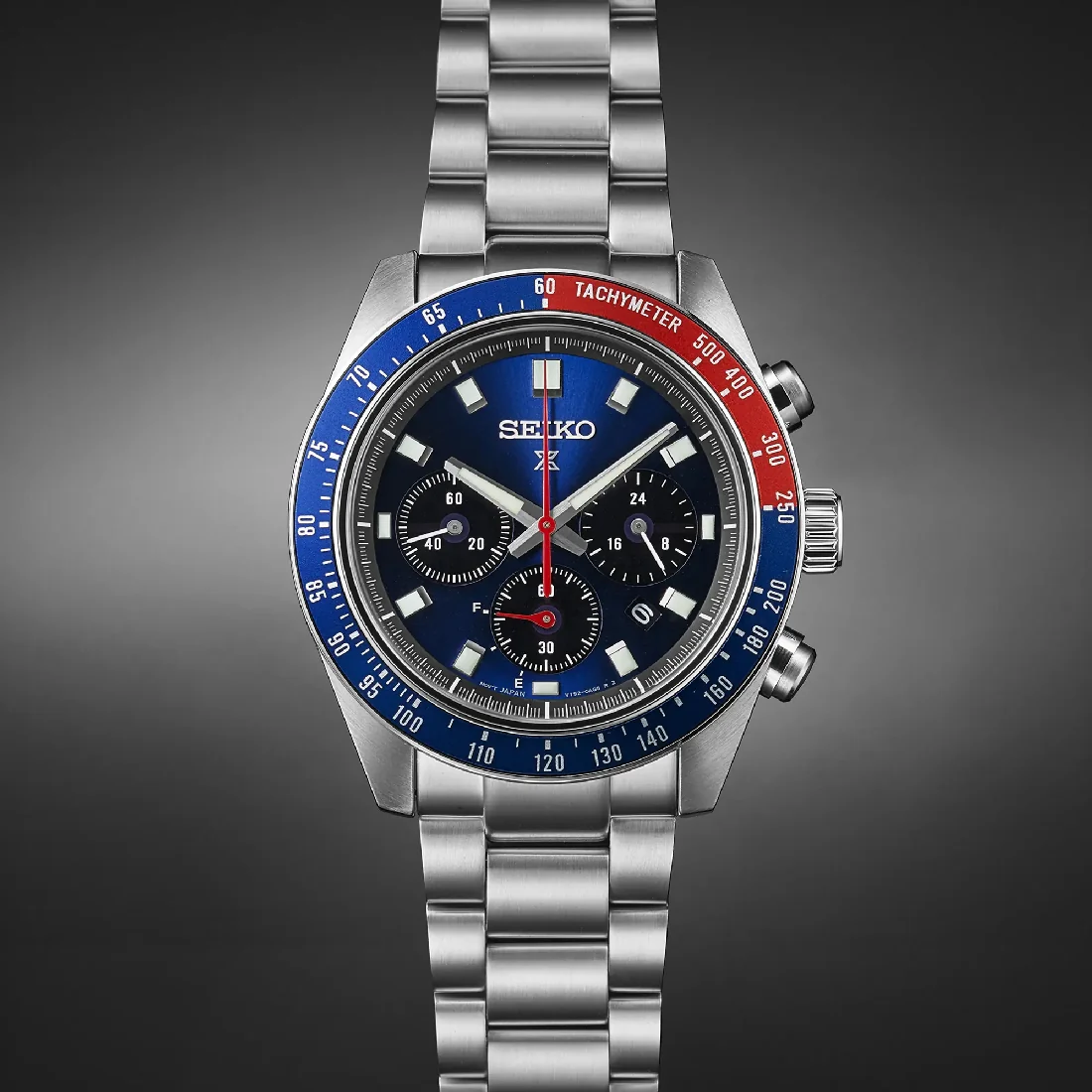 Orologio Seiko Prospex SSC913P1 crono solar blu pepsi
