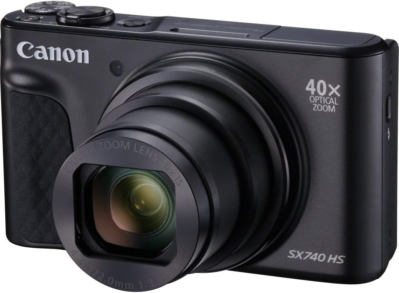 Canon Italia PowerShot SX740 Fotocamera Digitale Compatta, Nero