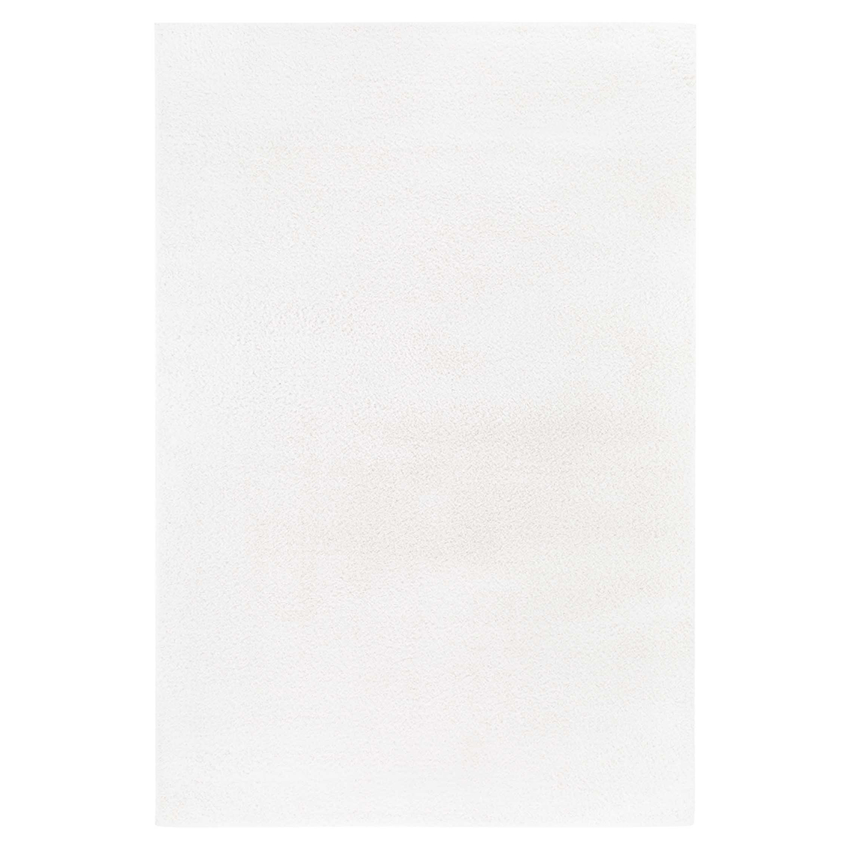 HOMCOM Hochflorteppich Creme 120 x 170 x 2,6 cm